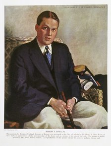 Portrait of Bobby Jones, 1930. Artist: Margaret Fitzhugh Browne
