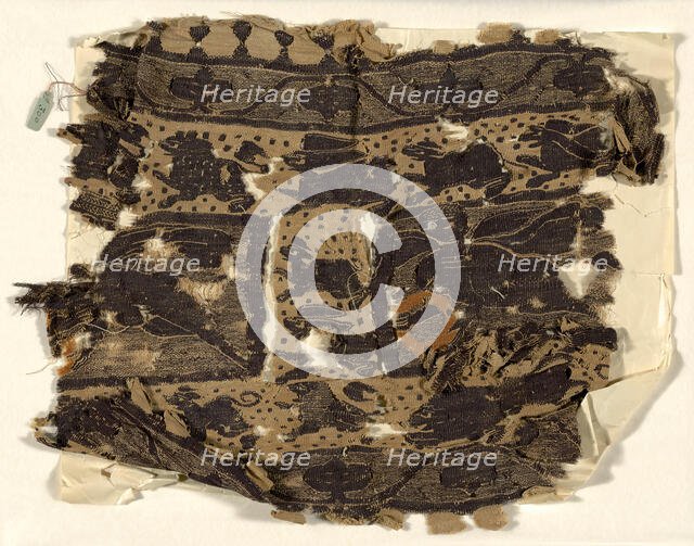 Fragments, Egypt, Roman period (30 B.C.- 641 A.D.)/Arab period (641-969)/Fatimid period (969-... Creator: Unknown.