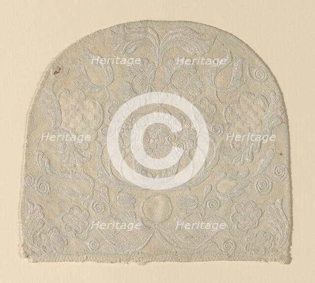 Back of Cap, France, 19th century. Creator: Unknown.