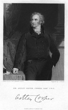 Sir Astley Paston Cooper, 1st Baronet, English surgeon and anatomist, 1831. Artist: J Cochran