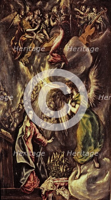  'The Annunciation' by El Greco.