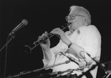 Humphrey Lyttelton and Pete Strange, Brecon Jazz Festival, 1998. Creator: Brian Foskett.