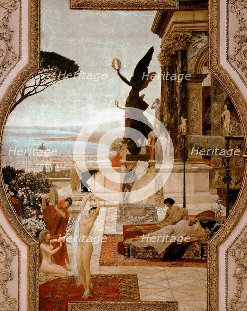 The Theatre in Taormina, 1884-1888. Artist: Klimt, Gustav (1862-1918)