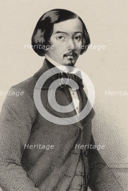 Portrait of the composer Adolphe Fumagalli (1828-1856), 1849.