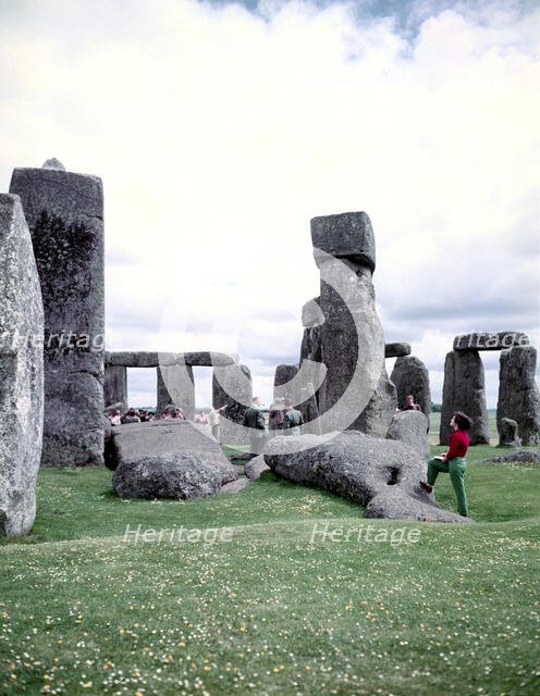 Stonehenge, Wiltshire, c1960s. Creator: Arthur Charles Kirby Ware.