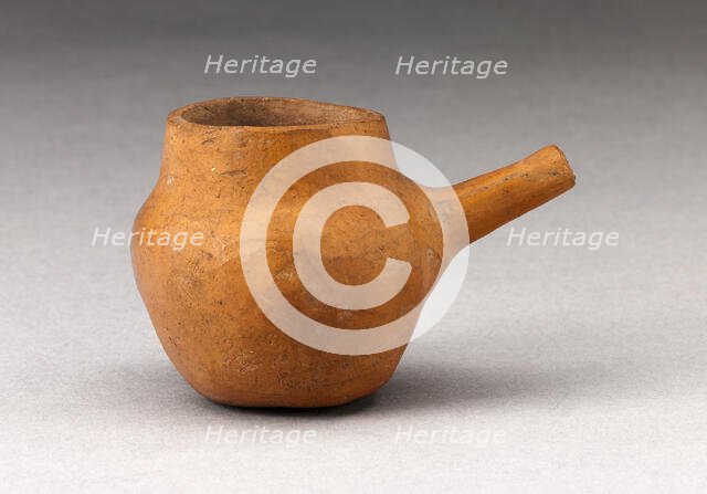 Miniature Cup with Side Spout, A.D. 500/800. Creator: Unknown.