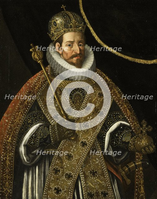 Portrait of Matthias (1557-1619), Holy Roman Emperor, c. 1610. Artist: Aachen, Hans von (1552-1615)