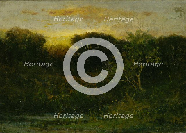 Sunrise, n.d. Creator: Edward Mitchell Bannister.