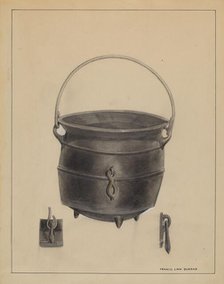 Soup Pot, c. 1936. Creator: Francis Law Durand.