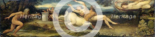 Nessus and Deianira, 1540-1560. Creator: Lambert Sustris.