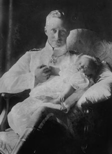 Crown Prince of Germ. [i.e., Germany] & daughter, 1916. Creator: Bain News Service.