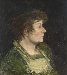The Artist's Wife, 1898. Creator: Karl Nordström.
