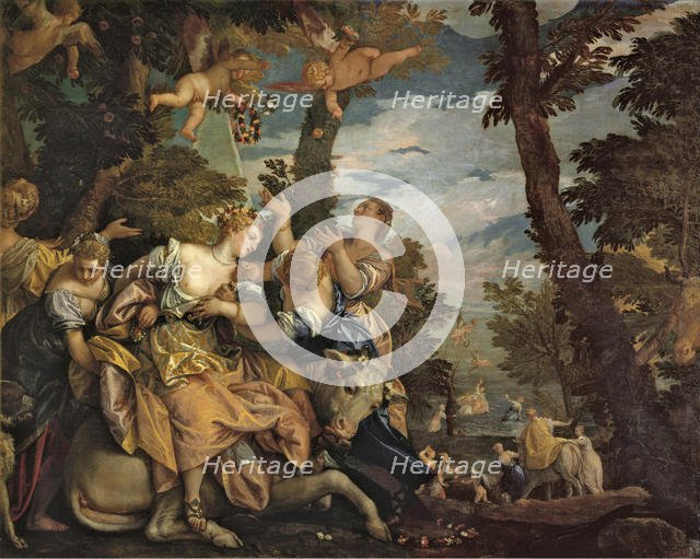 The Rape of Europa, ca 1574. Creator: Veronese, Paolo (1528-1588).