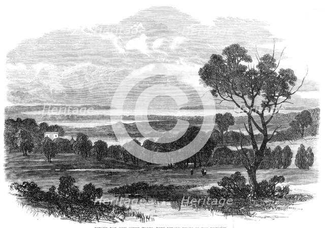Botany Bay, New South Wales, with Botany Heads in the distance, 1865. Creator: Unknown.
