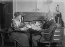 Iva Shuster -- Judge F.B. House, 1917. Creator: Bain News Service.