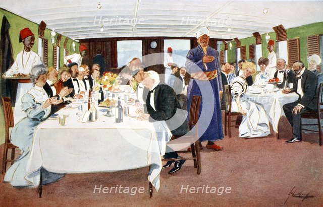 'The After-dinner Speech', 1908.  Artist: Lance Thackeray
