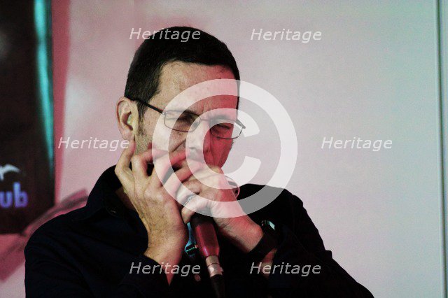 Adam Glasser, Seaford Head Golf Club, Seaford, Feb 2016. Artist: Brian O'Connor.