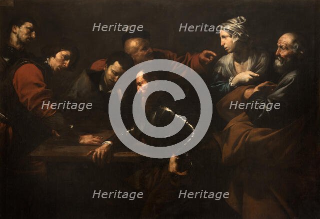 The Denial of Saint Peter, 1615-1616. Creator: Ribera, José (Jusepe), de (1591-1652).