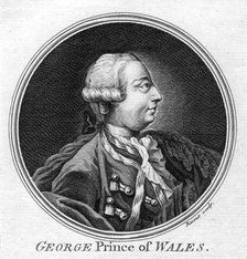 George, Prince of Wales. Artist: Ravenet