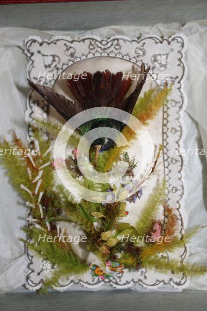 Hummingbird Valentine, 1845/1869. Creator: Jonathan King.