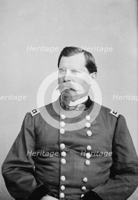 General William Babcock Hazen, US Army, between 1855 and 1865. Creator: Unknown.