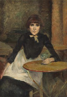 A la Bastille (Jeanne Wenz), 1888. Creator: Henri de Toulouse-Lautrec.