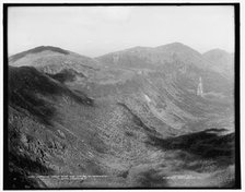 Northern peaks from gulf station, Mt. Washington, White Mountains, c1900. Creator: Unknown.