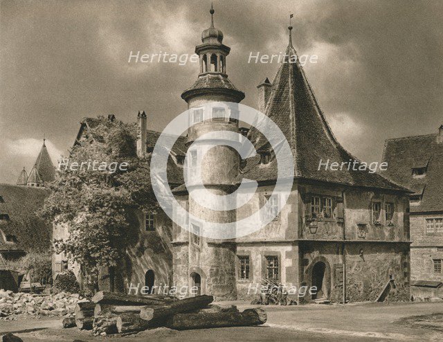 'Rothenburg o. d. T. - Hegereiterhauschen', 1931. Artist: Kurt Hielscher.