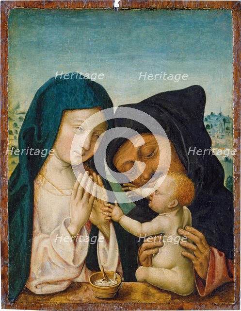 The Holy Family, c1495-1500. Creator: Master of the St Bartholomew Altarpiece.