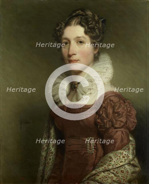 Jacoba Vetter (1796-1830), Wife of Pieter Meijer Warnars, Amsterdam Bookseller, c.1821-c.1825. Creator: Charles Howard Hodges.