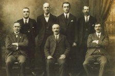 Executive Committee of the Metropolitan Miniature 
Rifle Clubs Union. Creator: Unknown.