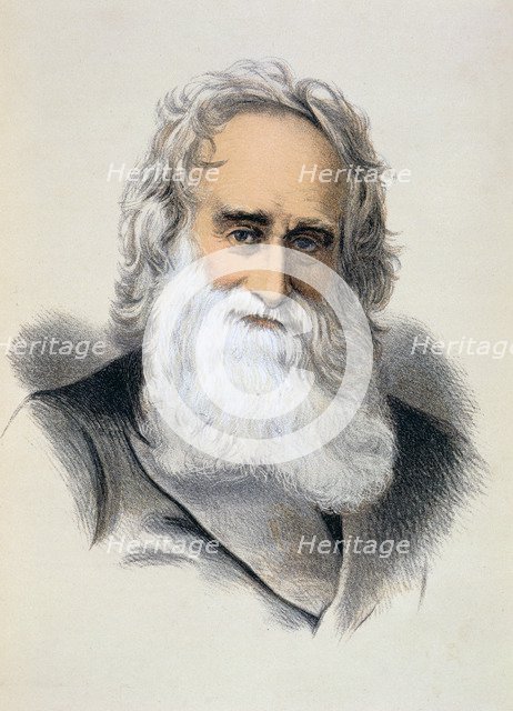 Robert Moffat, British missionary, 19th century. Artist: Unknown