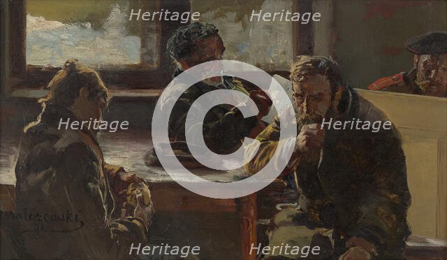 Exiles, 1891. Creator: Jacek Malczewski.