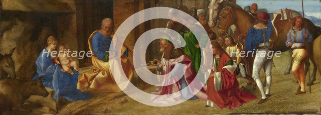 The Adoration of the Magi, c. 1504. Artist: Giorgione (1476-1510)