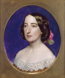 Mrs Coventry Patmore, pre 1856. Artist: John Brett.