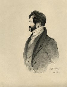 'The Honourable Lincoln Stanhope', 1836. Creator: Richard James Lane.
