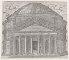 Speculum Romanae Magnificentiae: The Pantheon, 16th century., 16th century. Creator: Anon.