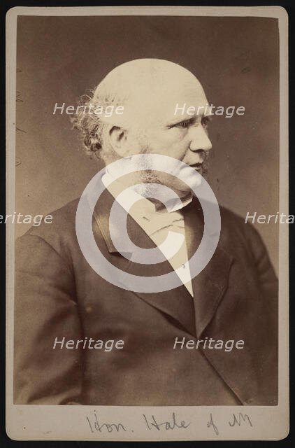 Portrait of Robert Safford Hale (1822-1881), Before 1881. Creator: Samuel Montague Fassett.