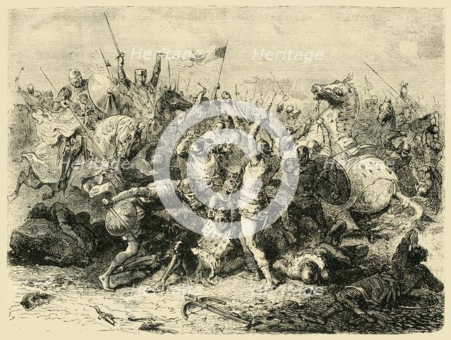 'The Battle of Bouvines', (1214), 1890.   Creator: Unknown.