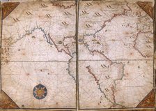 World Map, 1562. Creator: Giorgio Sideri.