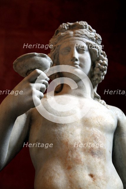 Statue of Dionysus, God of Wine and patron of wine making. Artist: Unknown