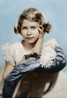 Princess Elizabeth aged nine, 1935, (1937). Artist: Unknown Artist: Marcus Adams