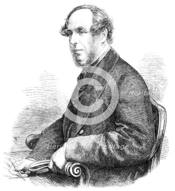 Mr. J. G. Crace, Superintendent of the decoration at the International Exhibition Building, 1862. Creator: Unknown.