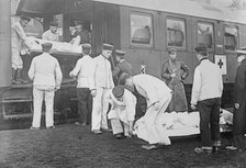 German hospital train, between 1914 and c1915. Creator: Bain News Service.