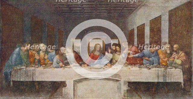 'The Last Supper', 1494-1498. Artist: Leonardo da Vinci.