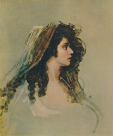 'Sarah Siddons, (1755-1831)', c1785, (1948). Creator: George Romney.