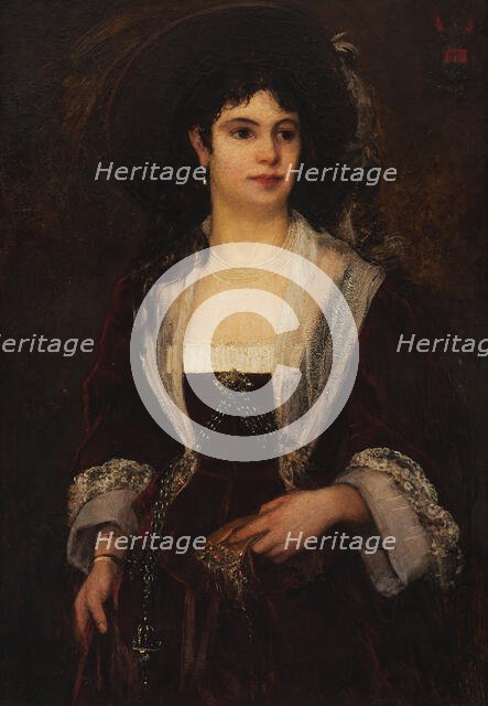 Ketty Rindskopf, c1870s. Creator: Ernst Josephson.