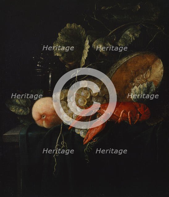 Still life with lobster, Second Half of the 17th cen.. Creator: Anonymous.