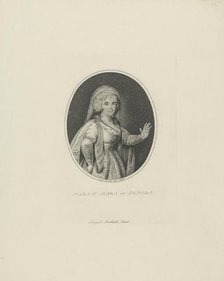 Gertrud Elisabeth Mara, née Schmeling (1749-1833) as Armida, 1801. Creator: Schröter, Johann Friedrich (1770-1836).
