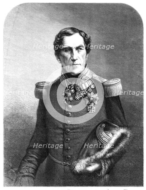 The late King of the Belgians, Leopold of Saxe-Coburg, 1865. Creator: W. Murden.